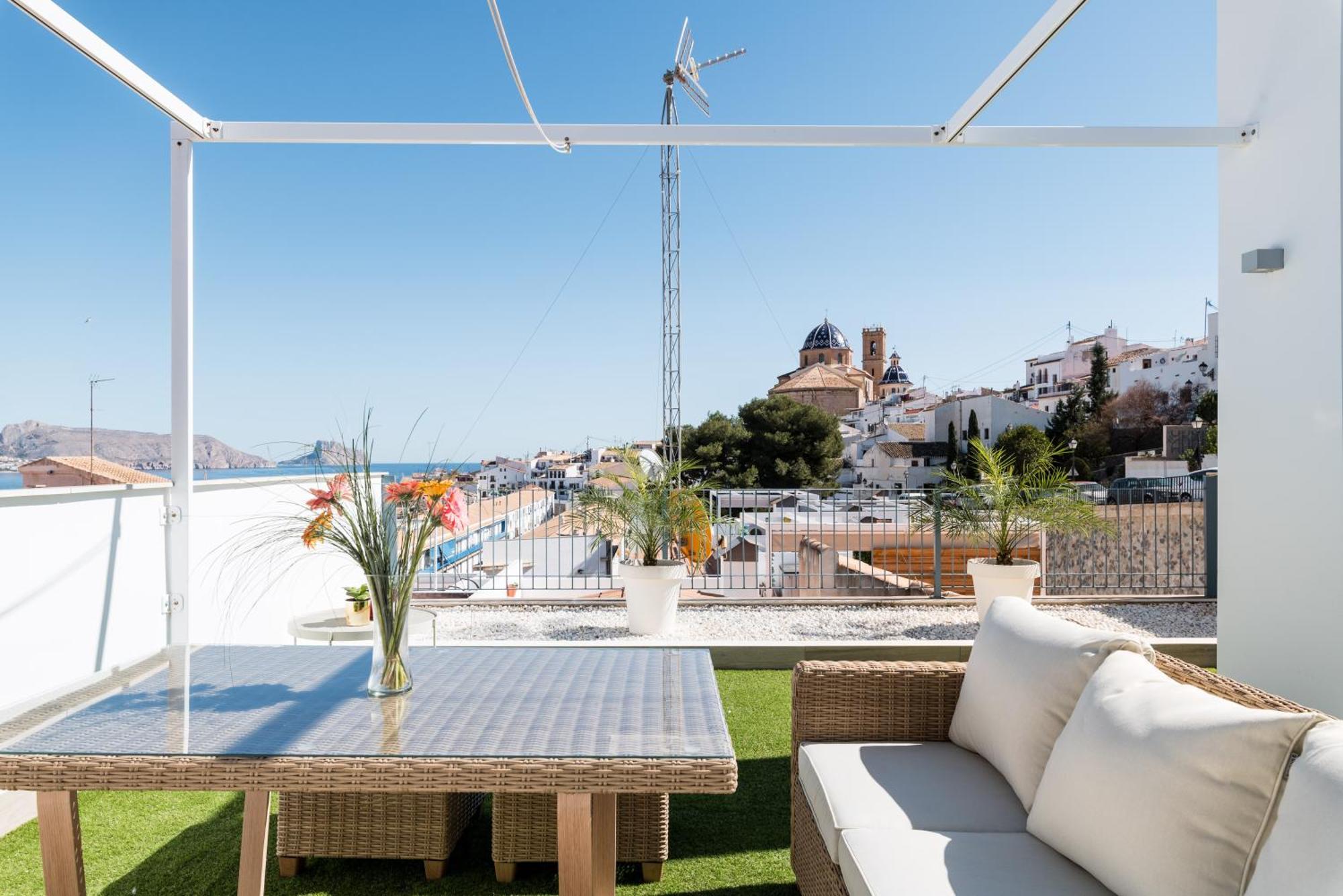 Atico Vistas Al Mar, Terraza, Piscina Y Parking By Vero Apartment Altea
